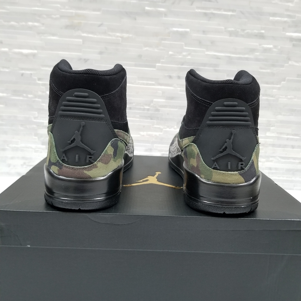 New Air JORDAN Legacy 312 Camo Green Sneakers - Picture 5 of 7